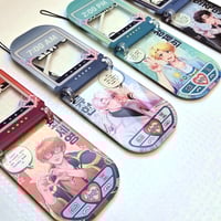 Image 1 of 【 MYSTIC MESSENGER 】Flip Phone 707/Zen/Yoosung/Jumin/Jaehee Charm Accessory