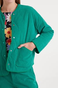 Image 4 of CHAQUETA PANA VERDE