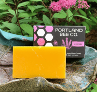 Image 2 of Beeswax Bar Soap in Lavender