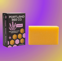 Image 3 of Beeswax Bar Soap in Lavender