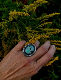 Image 3 of Turquoise and Sterling Ring
