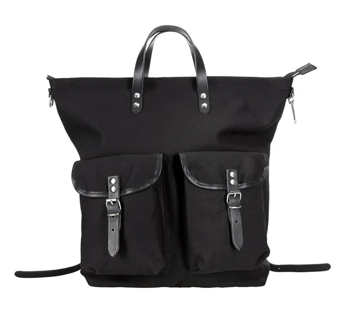 Image of Black Canvas Knapsack