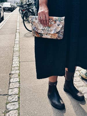 Clutch med flæse _lys 