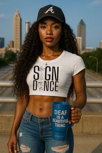 Signdance Crop Top T-shirt