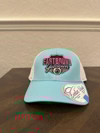 Image 2 of EBGD Evolve Ponytail Ladies Hat Embroidered Eyeball Logo Hat