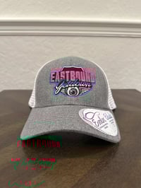 Image 3 of EBGD Evolve Ponytail Ladies Hat Embroidered Eyeball Logo Hat