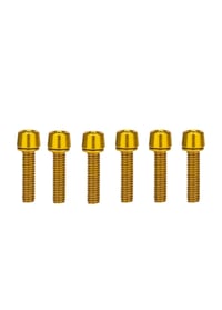Image 2 of ETM RTR STAINLESS STEEL BRAKE CLAMP BOLTS (QTY 4) FULL SET