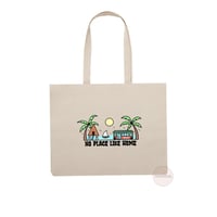 NO PLACE LIKE HOME TOTE BAG