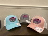 Image 1 of EBGD Evolve Ponytail Ladies Hat Embroidered Eyeball Logo Hat