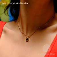 Image 3 of Chains with Sparkly Pendants (various) (ready to ship)