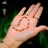Image 1 of Eye Chain Bracelet (ready to ship)
