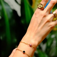 Image 1 of Twist Chain with Eye Charm (ready to ship)