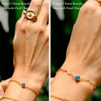 Image 5 of Sparkly Center Charm Bracelets (various) (ready to ship)