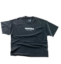 Image 1 of Wash Boxy Tee - Black