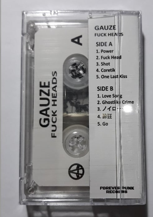 Image of Gauze ‎– "Fuck Heads" cassette