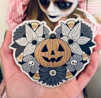 eternal halloween vinyl sticker 