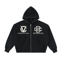 Image 1 of CVBC Full Zip Boxy Hoodie