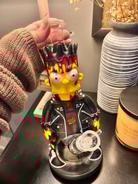 Image 1 of Biker Rebel Bart Simson Bong