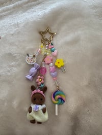 ✨ Calico Critter Bunny Keychain
