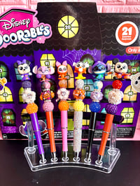 Image 3 of Disney Doorables Halloween Limited Edition Beaded Pens 🎃✨ 
