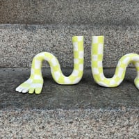 Image 1 of WIGGLY PAIR OF LEGS - CANDLE HOLDER