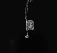 Image 1 of A Book of Nature Silver Necklace