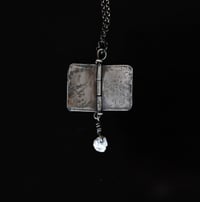 Image 3 of A Book of Nature Silver Necklace