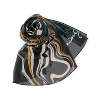 Image 1 of "Port City III" Luxe Poly Scarf - Unisex