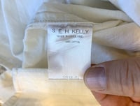 Image 7 of S.E.H Kelly 2018ss made in England Kelly collar cotton shirt, size M