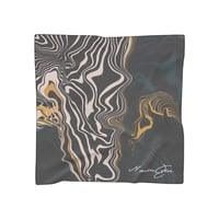 Image 2 of "Port City III" Luxe Poly Scarf - Unisex