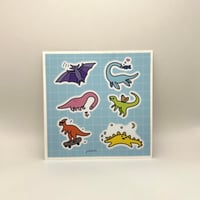 Dino Sticker Sheet