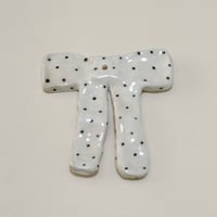 polka dot bow incense holder