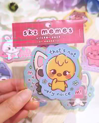 Image 3 of SKZOO Meme Sticker Set