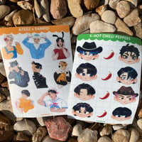 Image 3 of kpop sticker sheets