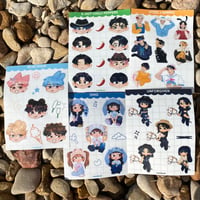 Image 1 of kpop sticker sheets