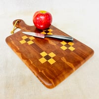 Image 2 of Cherry Bomb Petite End Grain Cutting Board