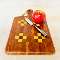 Image 3 of Cherry Bomb Petite End Grain Cutting Board
