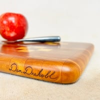 Image 4 of Cherry Bomb Petite End Grain Cutting Board