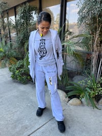 Image 1 of Kitten Wrangler Zip Up and Sweat Pants SET!