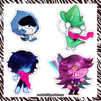 Image 1 of deltarune stickers