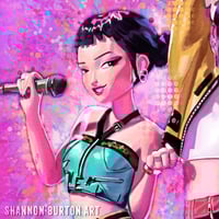 Image 2 of Huntr/x Girls | KPop Demon Hunters Painting