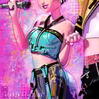 Image 5 of Huntr/x Girls | KPop Demon Hunters Painting