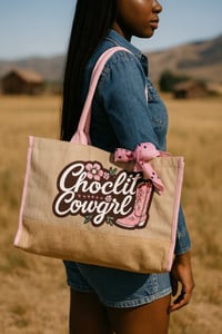 Image 1 of ChocLIT Cowgirl Tote