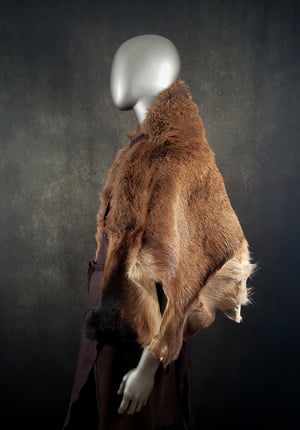 Image of Red Stag Hide Cloak