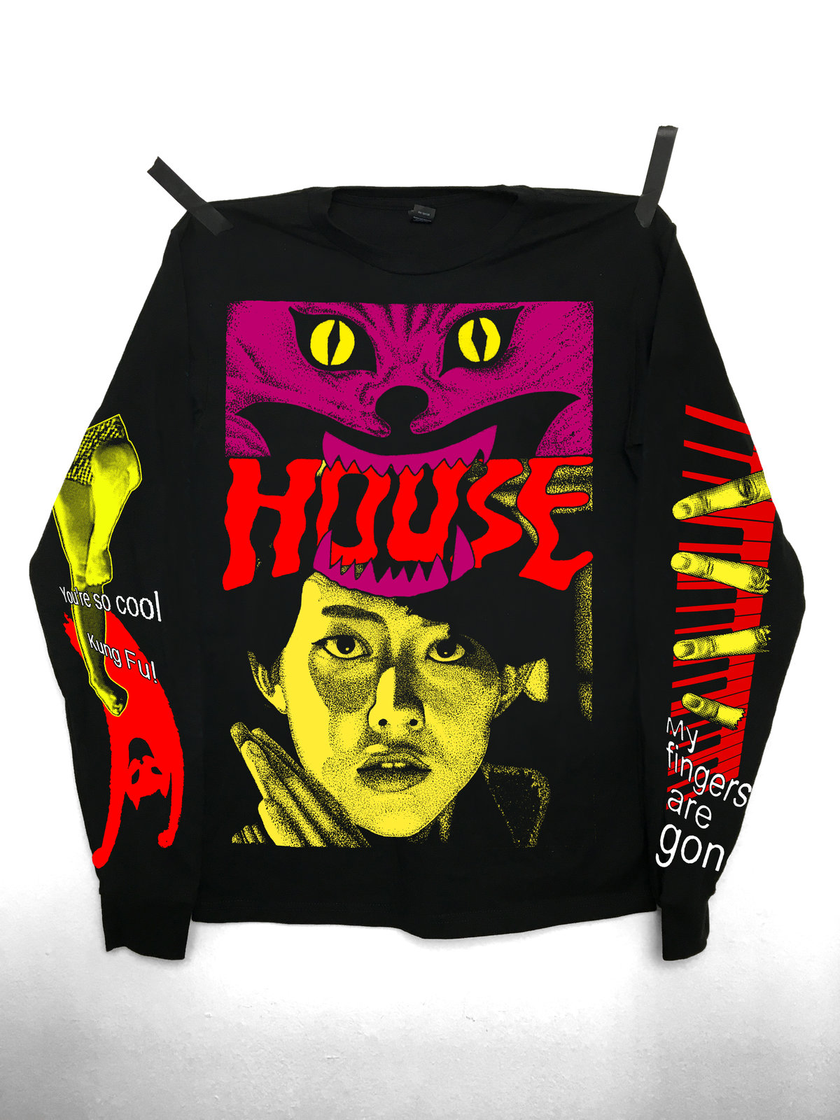 は*ん様 house on the hill L/S Tee (Checker) mobshity — HOUSE