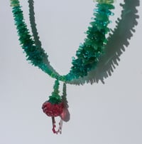 Image 2 of Jade Floral Gradient necklace