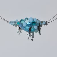 Image 4 of Sky Blue Bubblecloud necklace