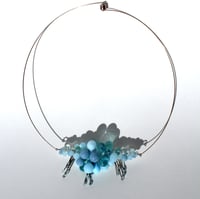 Image 3 of Sky Blue Bubblecloud necklace