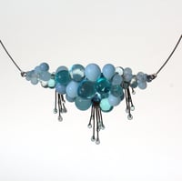 Image 1 of Sky Blue Bubblecloud necklace
