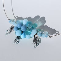 Image 2 of Sky Blue Bubblecloud necklace